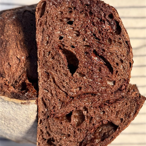 Chocolate sourdough bread