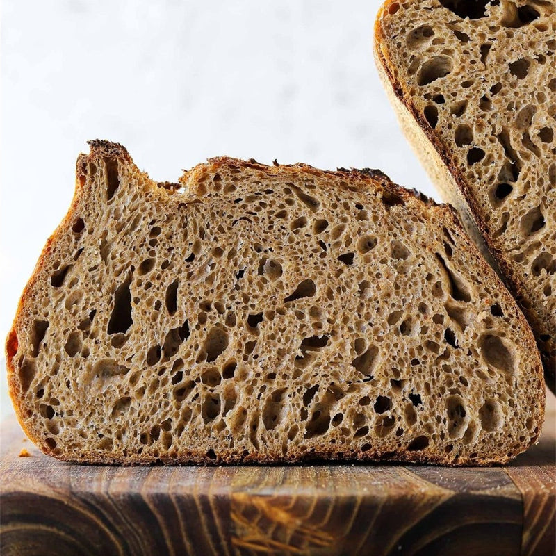 Whole wheat sourdough bread